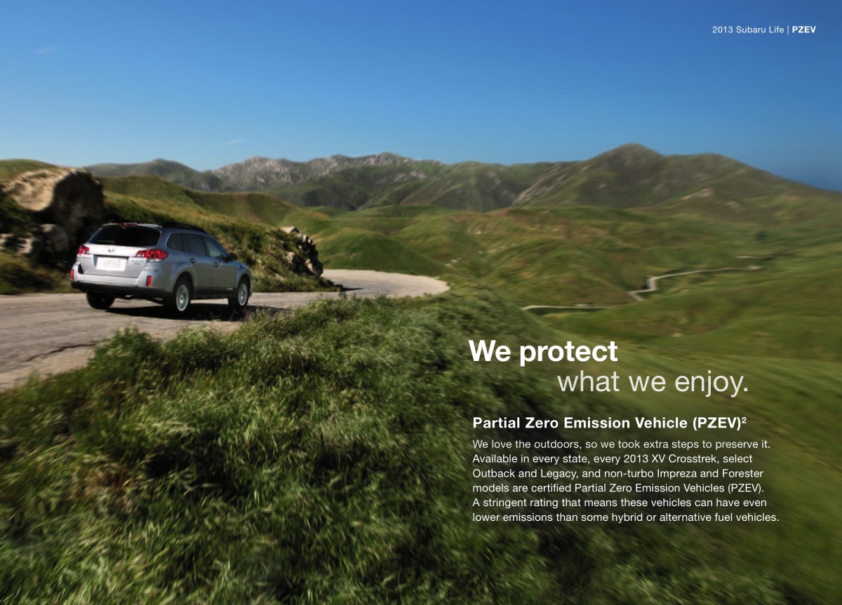 2013 Subaru Brochure Page 4